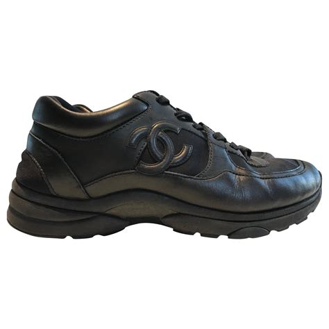 sneakers chanel femme noir